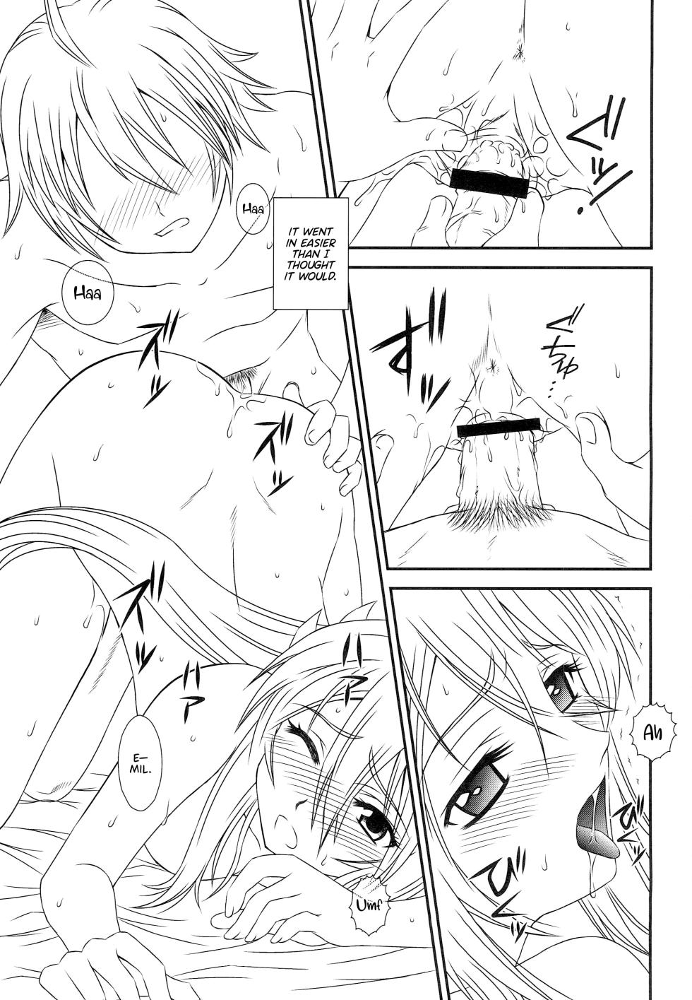 (C75) [PISCES (Hidaka Ryou)] Kokoro no Keiyakusha | Pact of the Heart (Tales of Symphonia) [English] [TRJR] - Page 14