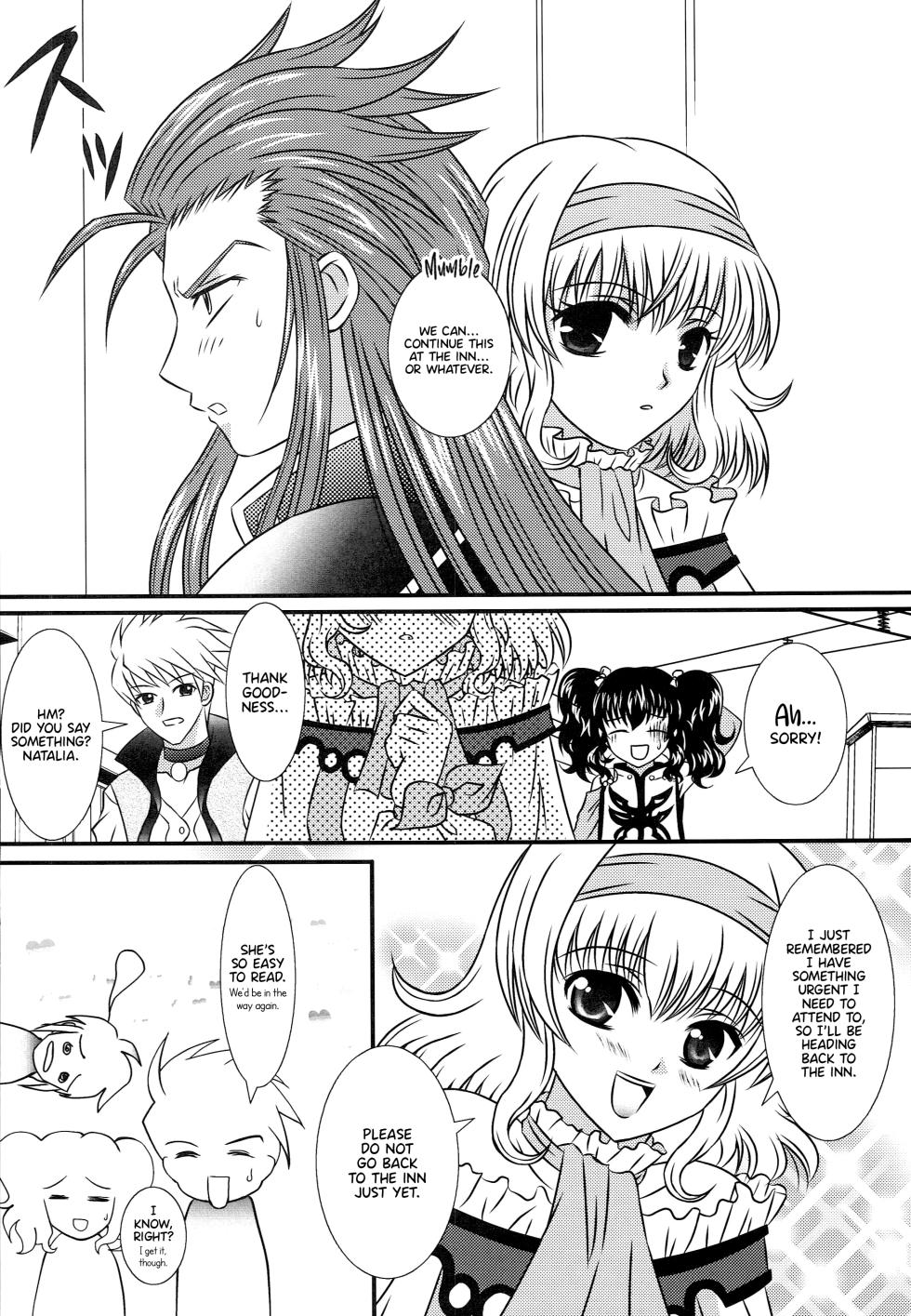 (C75) [PISCES (Hidaka Ryou)] Kokoro no Keiyakusha | Pact of the Heart (Tales of Symphonia) [English] [TRJR] - Page 23