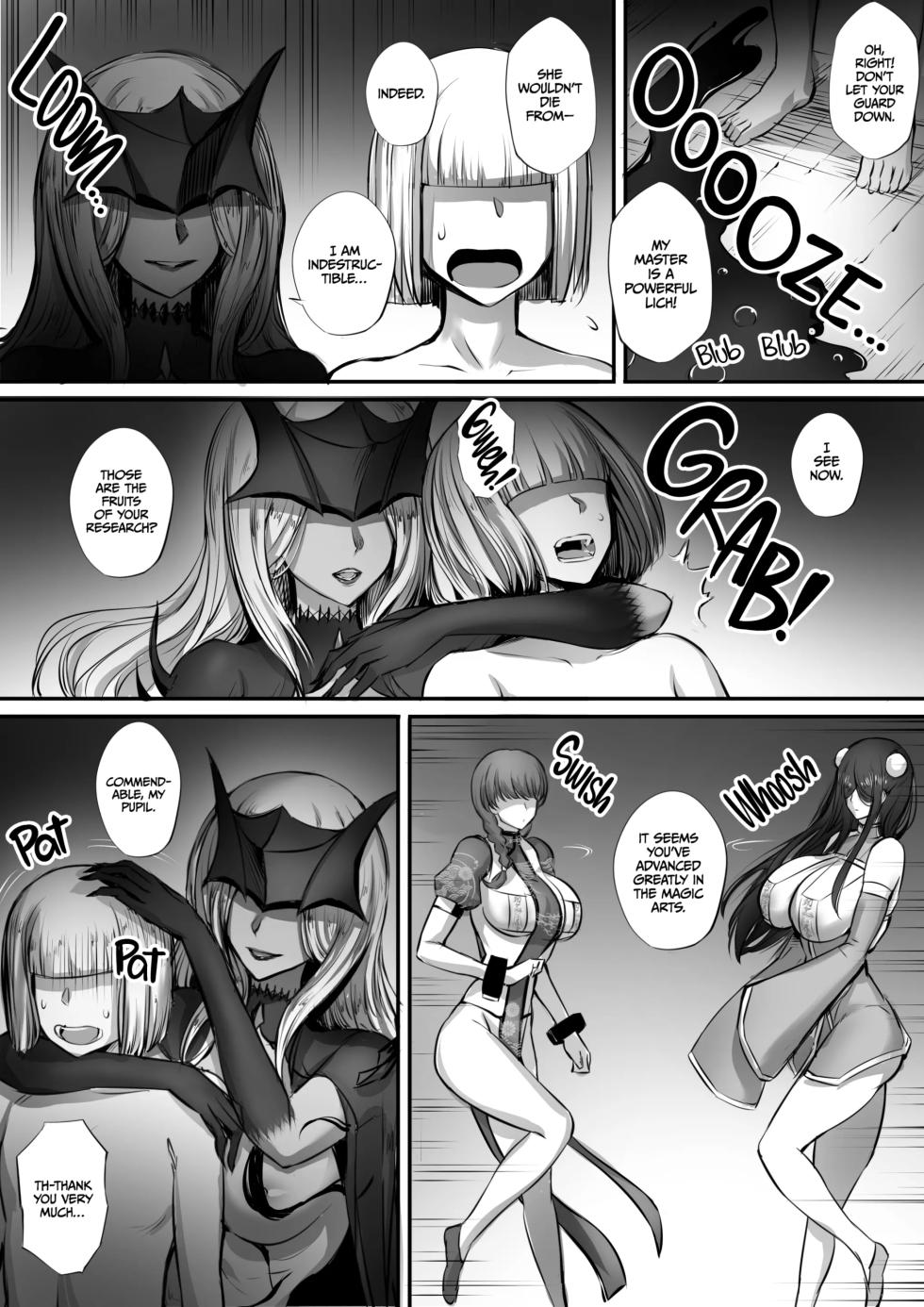 [Moburaibu] Meikyuu de Kakutou Musume no Shitai o Hirotte Jiangshi ni Shitemita Hanashi 3 | The Story of How After Finding the Corpse of a Martial Arts Girl in a Dungeon, I Tried to Make a Jiangshi 3 [English] [Digital] - Page 6