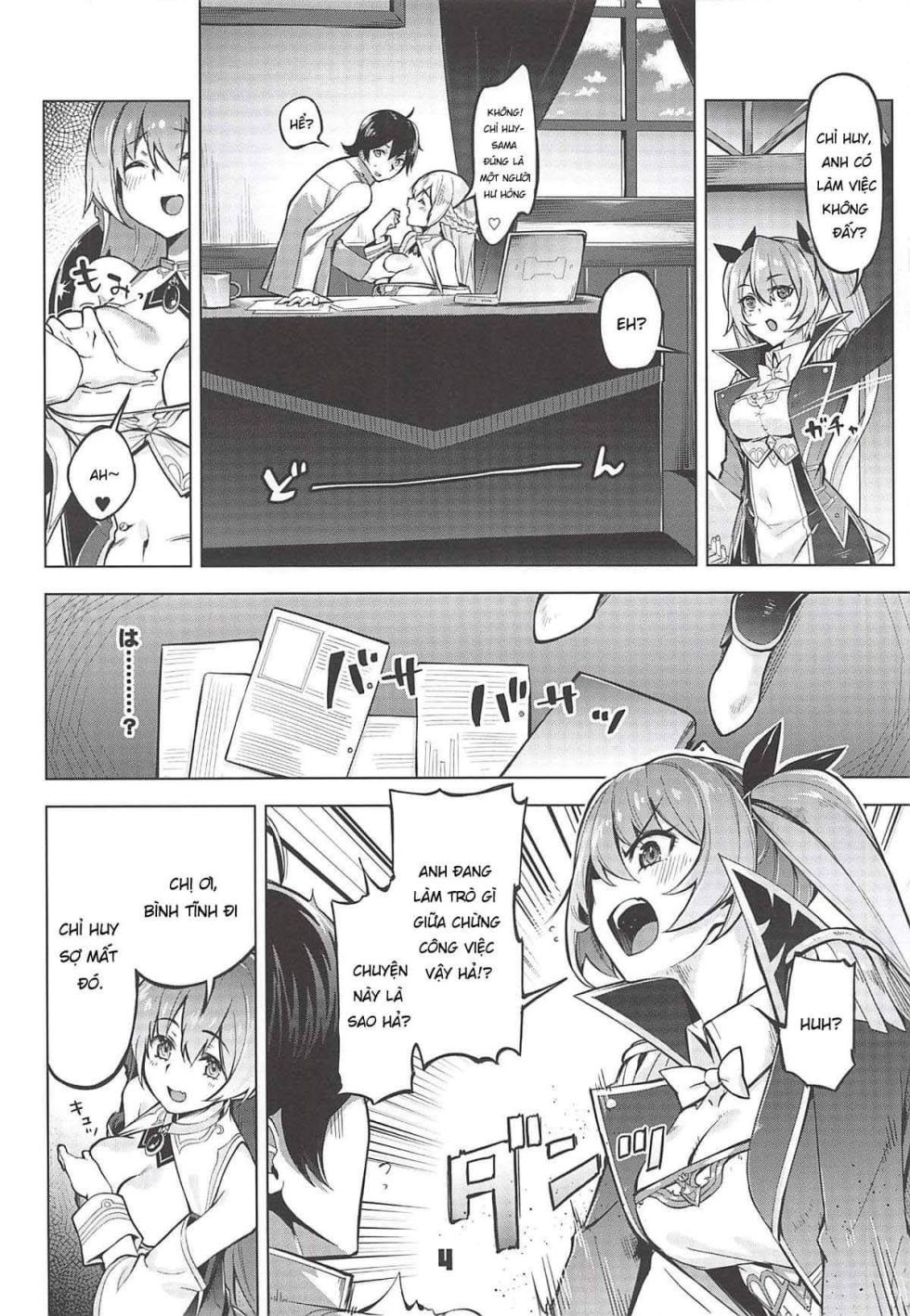 (C94) [Zombie to Yukaina Nakamatachi (Super Zombie)] Rodney Shite Nelson (Azur Lane) [Vietnamese Tiếng Việt] - Page 3