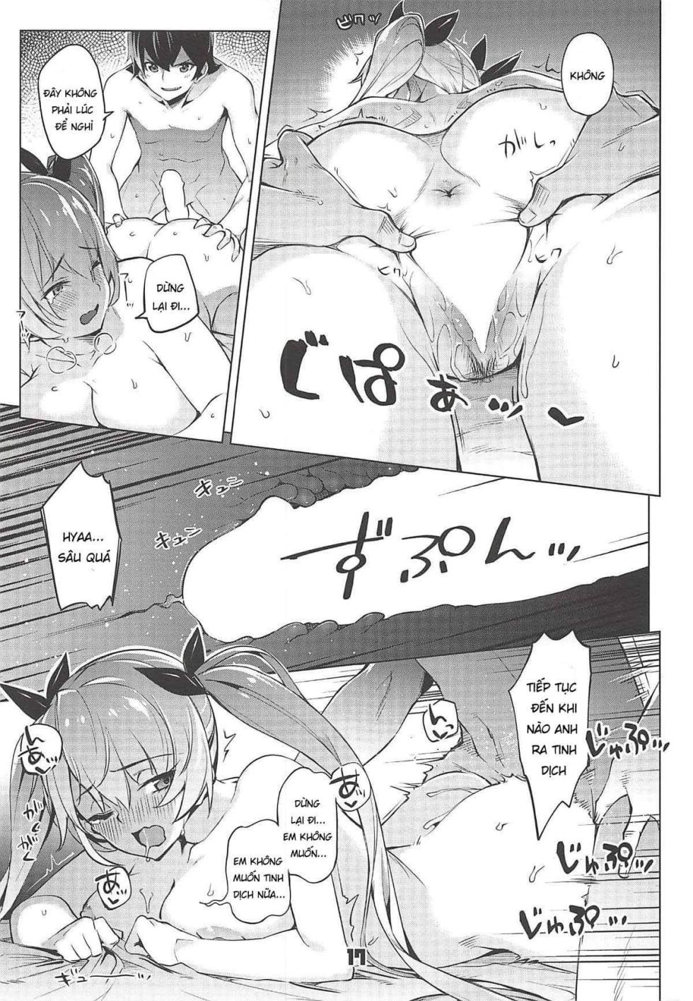 (C94) [Zombie to Yukaina Nakamatachi (Super Zombie)] Rodney Shite Nelson (Azur Lane) [Vietnamese Tiếng Việt] - Page 16