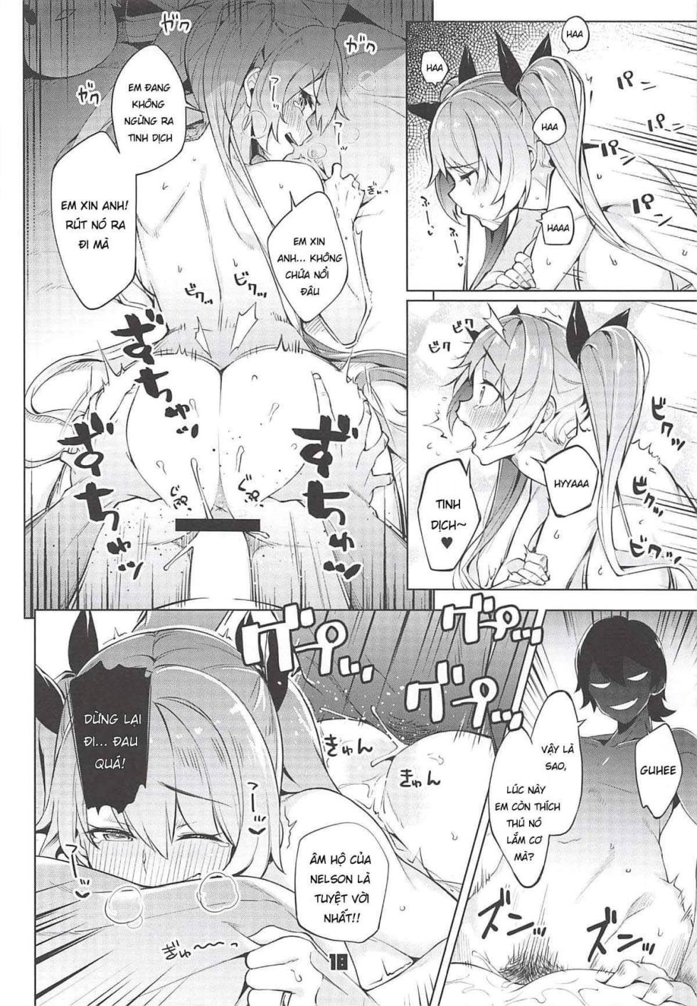 (C94) [Zombie to Yukaina Nakamatachi (Super Zombie)] Rodney Shite Nelson (Azur Lane) [Vietnamese Tiếng Việt] - Page 17