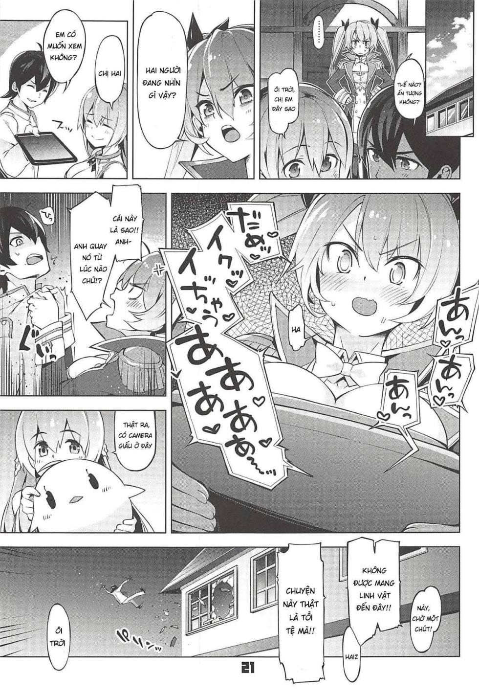 (C94) [Zombie to Yukaina Nakamatachi (Super Zombie)] Rodney Shite Nelson (Azur Lane) [Vietnamese Tiếng Việt] - Page 20