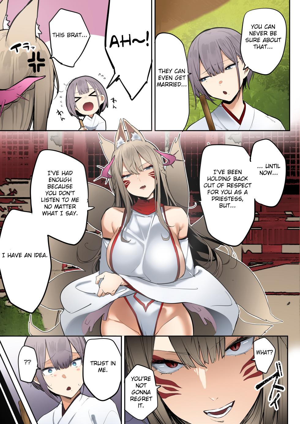 [Ofuton de Suyaa (Mitsudoue)] Inari-sama no Iu Toori [English] [Colorized] [Fated Circle] [SPDSD] - Page 10