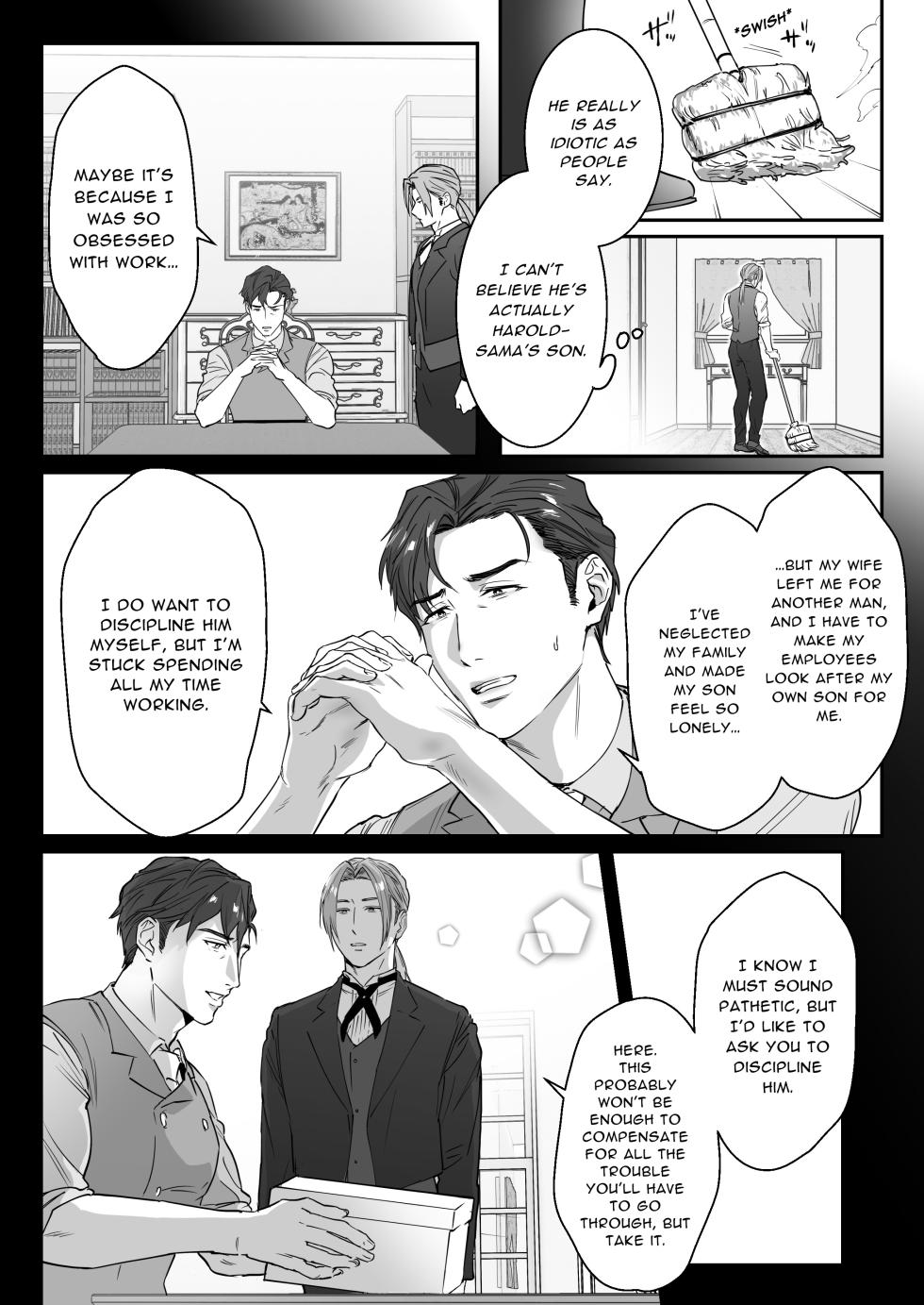 [Nugget bun Nageya-san (Nugget)]  Waka Danna-sama, O Shioki no Jikan Desu. | Young Master, It's Time For Punishment [English] [Digital] - Page 5