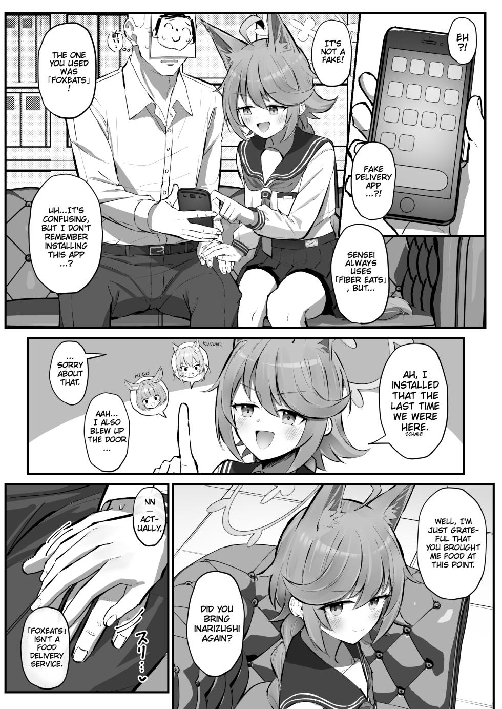 [Sakaetenai desu. (Sakae)] FOX EATS de-su (Blue Archive) [English] [Thighs] [Digital] - Page 3