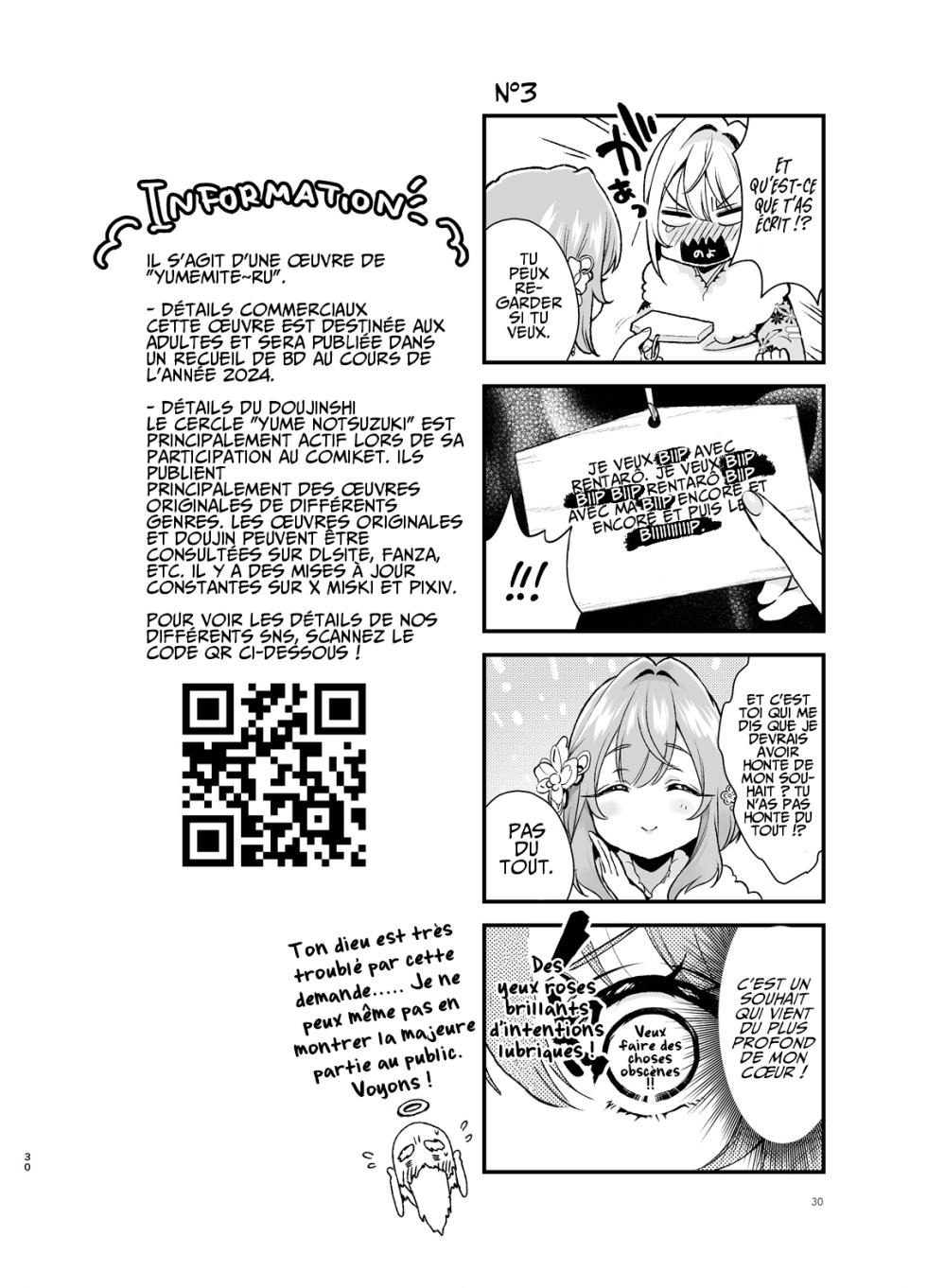 [Yume no Tsuzuki (Yumemiteeru)] Hakari to Karane to IchaLove H suru HON | Hakari et Karane Le livre où elles maiiiment à en mourir (Kimi no Koto ga Daidaidaidaidaisuki na 100-nin no Kanojo) [French] [Les Poroïniens] [Digital] - Page 29