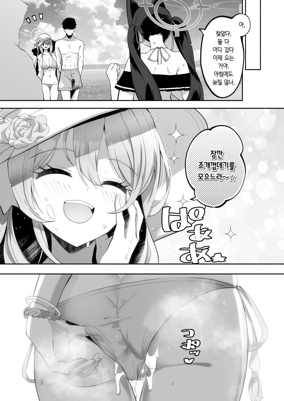 [Hatogoya (Hatoharu)] Himitsu no Ongaeshi no Jikan desu | 비밀의 보답 시간이에요 (Blue Archive) [Korean] [Team Edge] [Digital] - Page 28