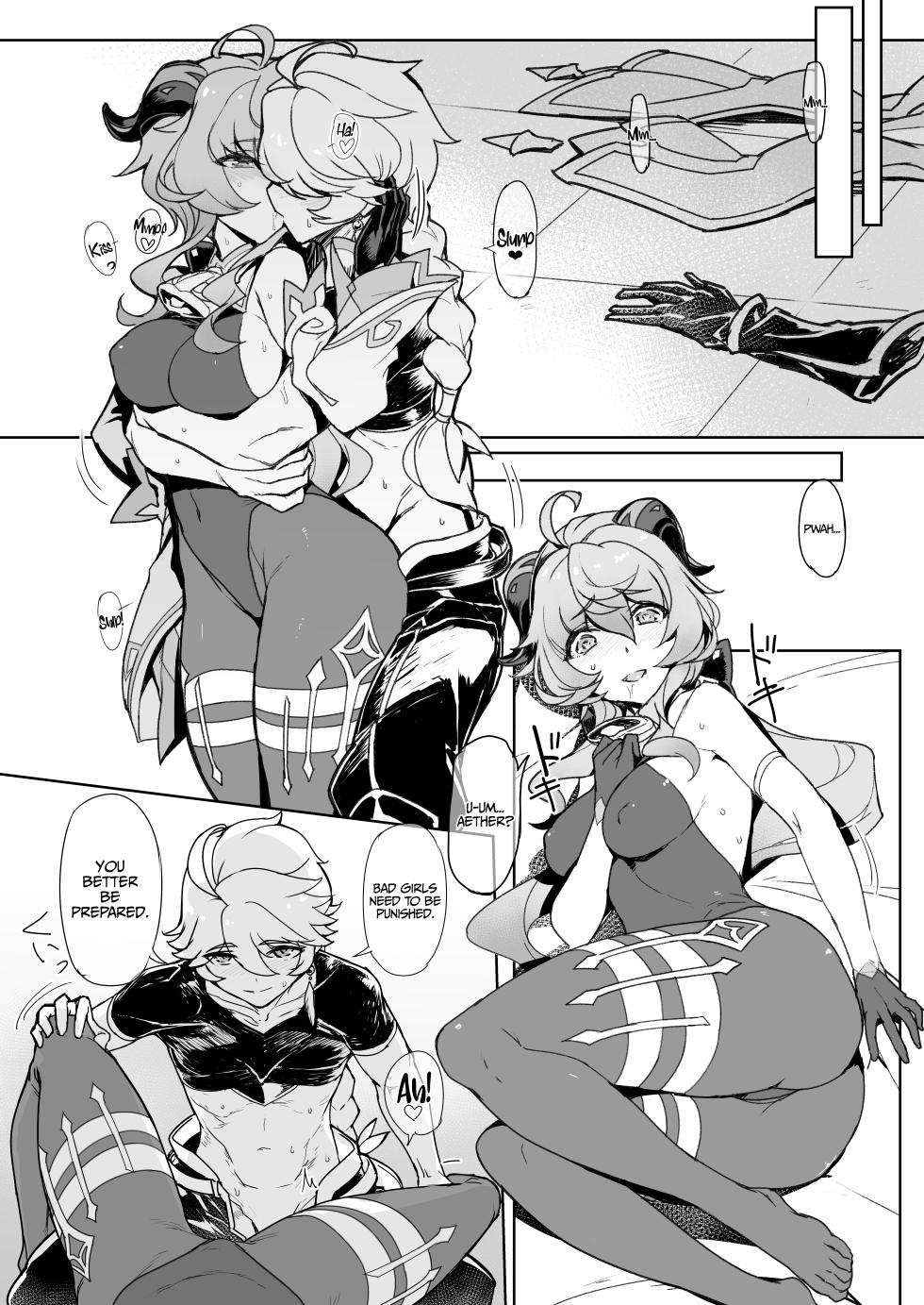 [Jikansa-Kougeki (Tooya Daisuke)] Amai Tsuyu -Sweet dew- (Genshin Impact) [English] [LunaticSeibah] [Digital] - Page 7