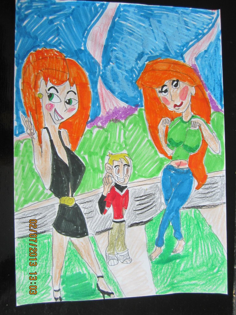 Мои Рисунки KimRon1992 Heather (Kim Possible) - Page 1