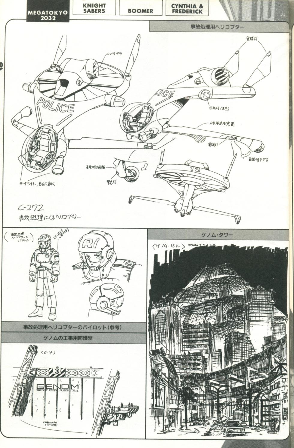 Bubblegum Crisis Artbook (1988) - Page 8