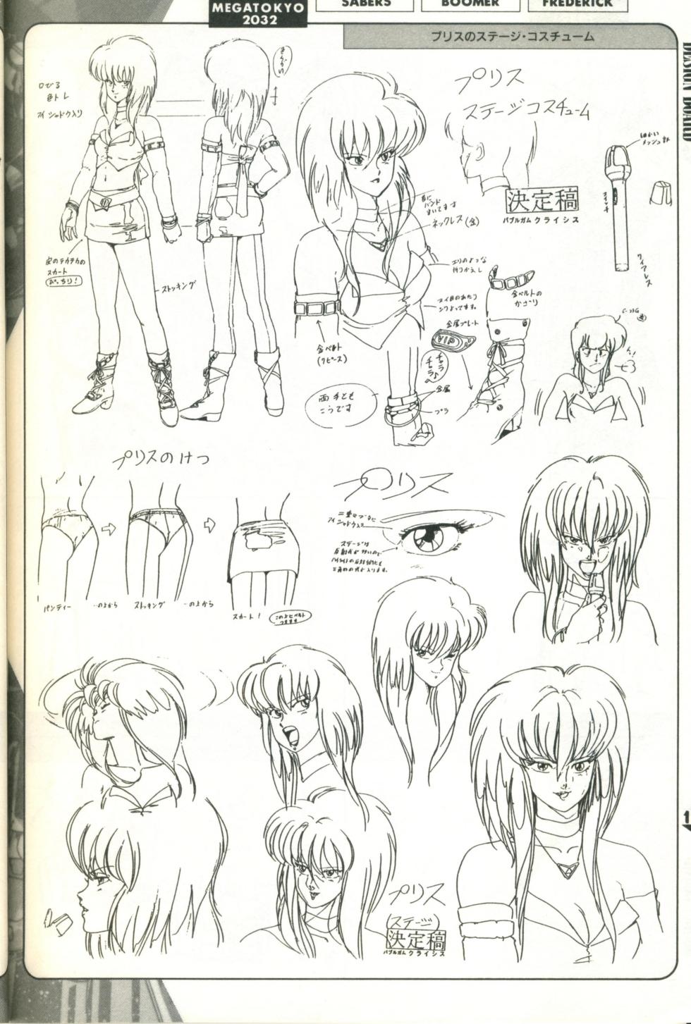 Bubblegum Crisis Artbook (1988) - Page 15