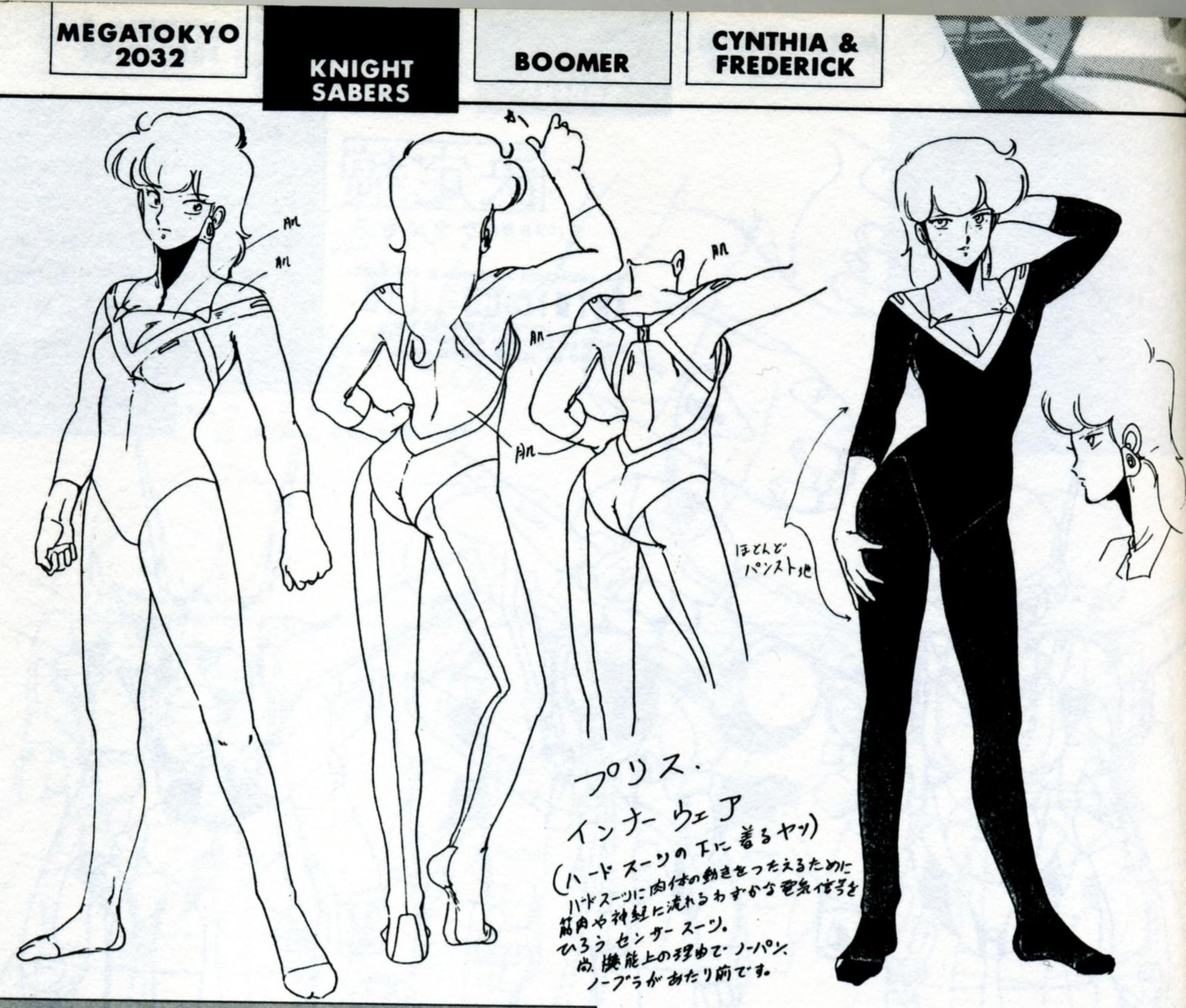 Bubblegum Crisis Artbook (1988) - Page 38