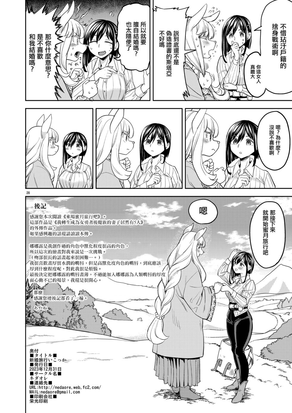 [Nedaore (Ayane)] Shinkon Ryokou   Ikokka | 來一場蜜月旅行 [Chinese] [沒有漢化] [Digital] - Page 32