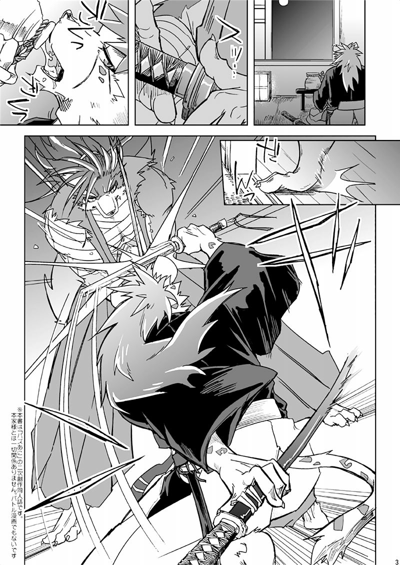 (Kemoket 7) [Natsuiro Laika (Ginnosuke)] Blazing Edge [Digital] - Page 3