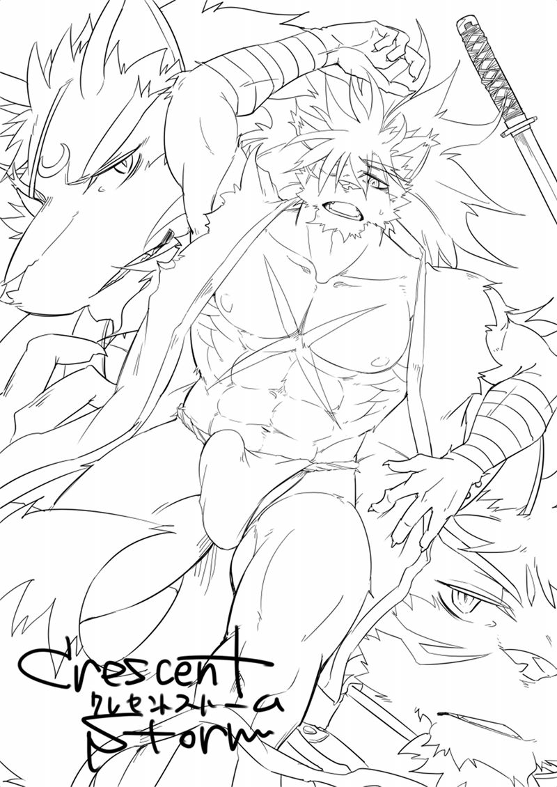 [Natsuiro Laika (Ginnosuke)] Crescent Storm (Sengoku Puzzle!! Animal Daigassen) [Digital] - Page 2