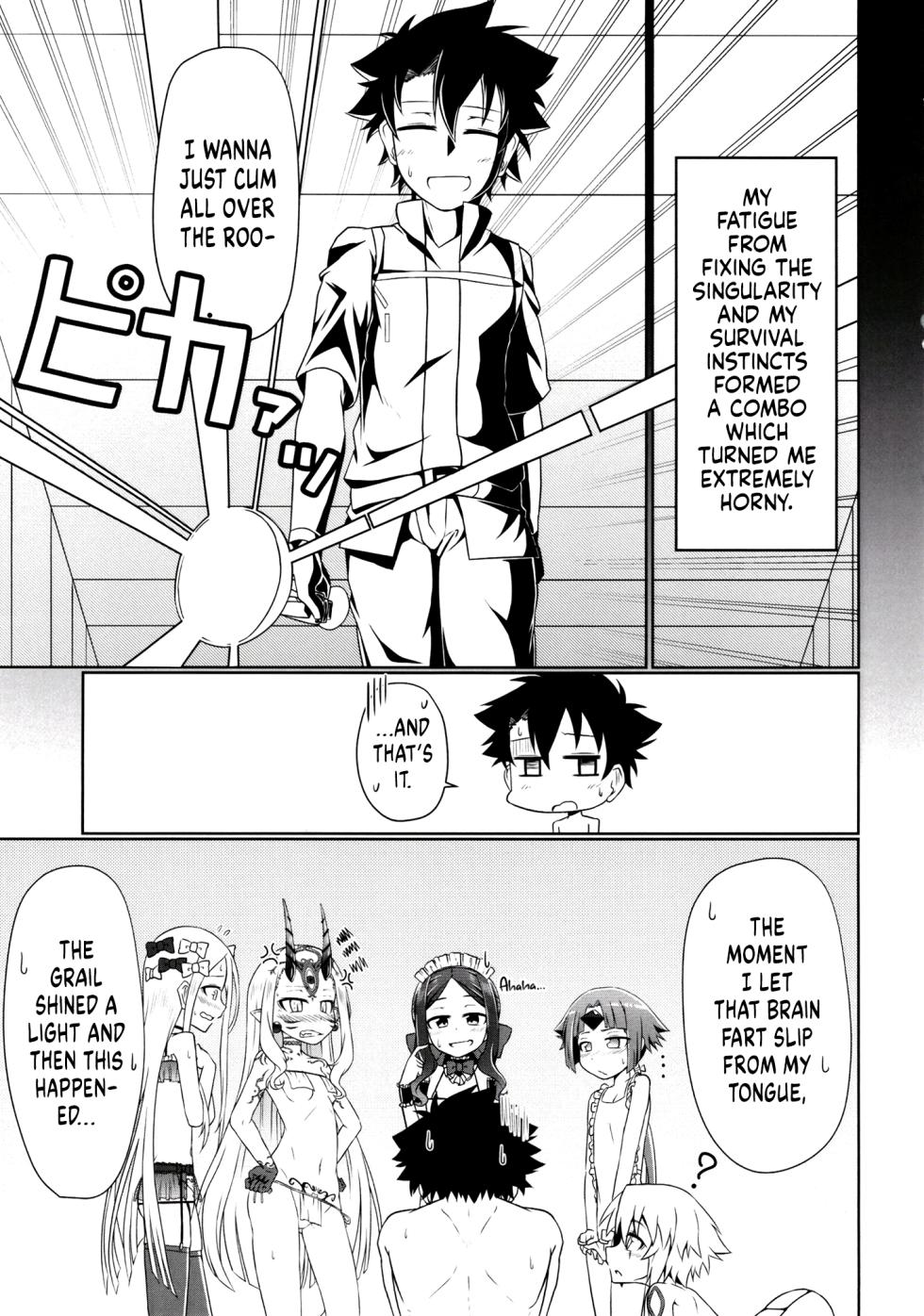 [Youjun Metro (Tasumetoro)] Lolikko Servant-tachi  to Ecchi na Kakko de Ecchicchi | Sexy Sexy Time with Sexy Looking Loli Servants (Fate/Grand Order)  [English] [UncontrolSwitchOverflow] [Digital] - Page 5