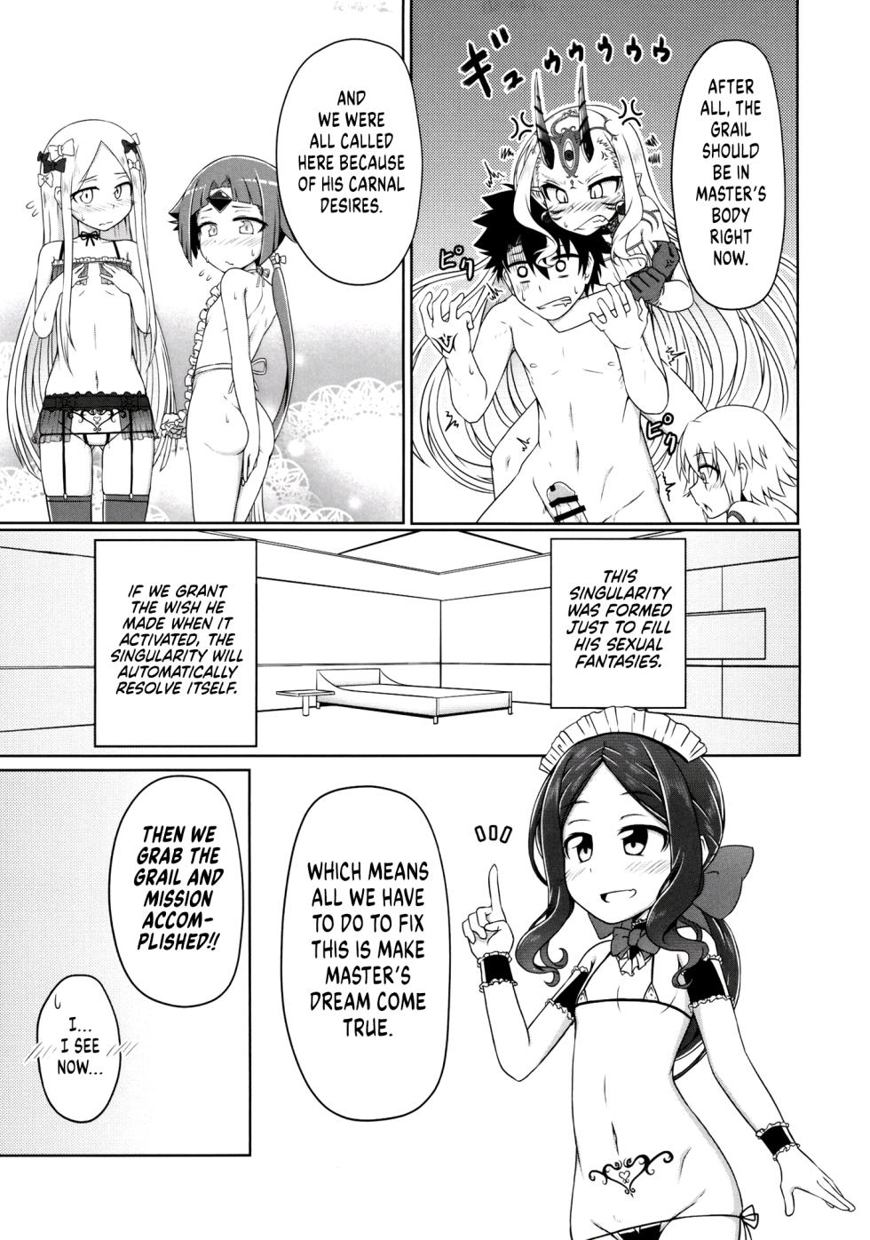 [Youjun Metro (Tasumetoro)] Lolikko Servant-tachi  to Ecchi na Kakko de Ecchicchi | Sexy Sexy Time with Sexy Looking Loli Servants (Fate/Grand Order)  [English] [UncontrolSwitchOverflow] [Digital] - Page 7