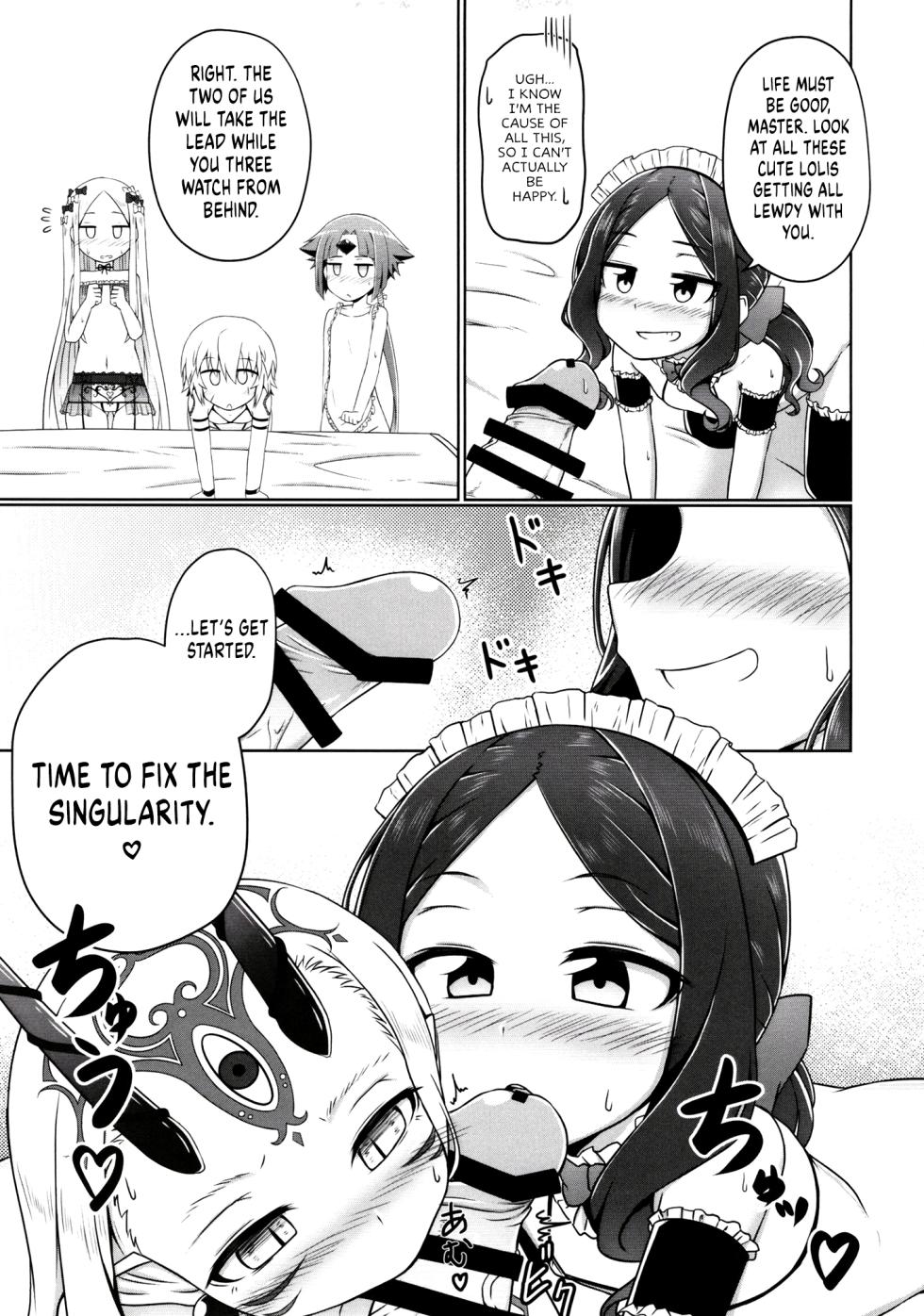 [Youjun Metro (Tasumetoro)] Lolikko Servant-tachi  to Ecchi na Kakko de Ecchicchi | Sexy Sexy Time with Sexy Looking Loli Servants (Fate/Grand Order)  [English] [UncontrolSwitchOverflow] [Digital] - Page 9