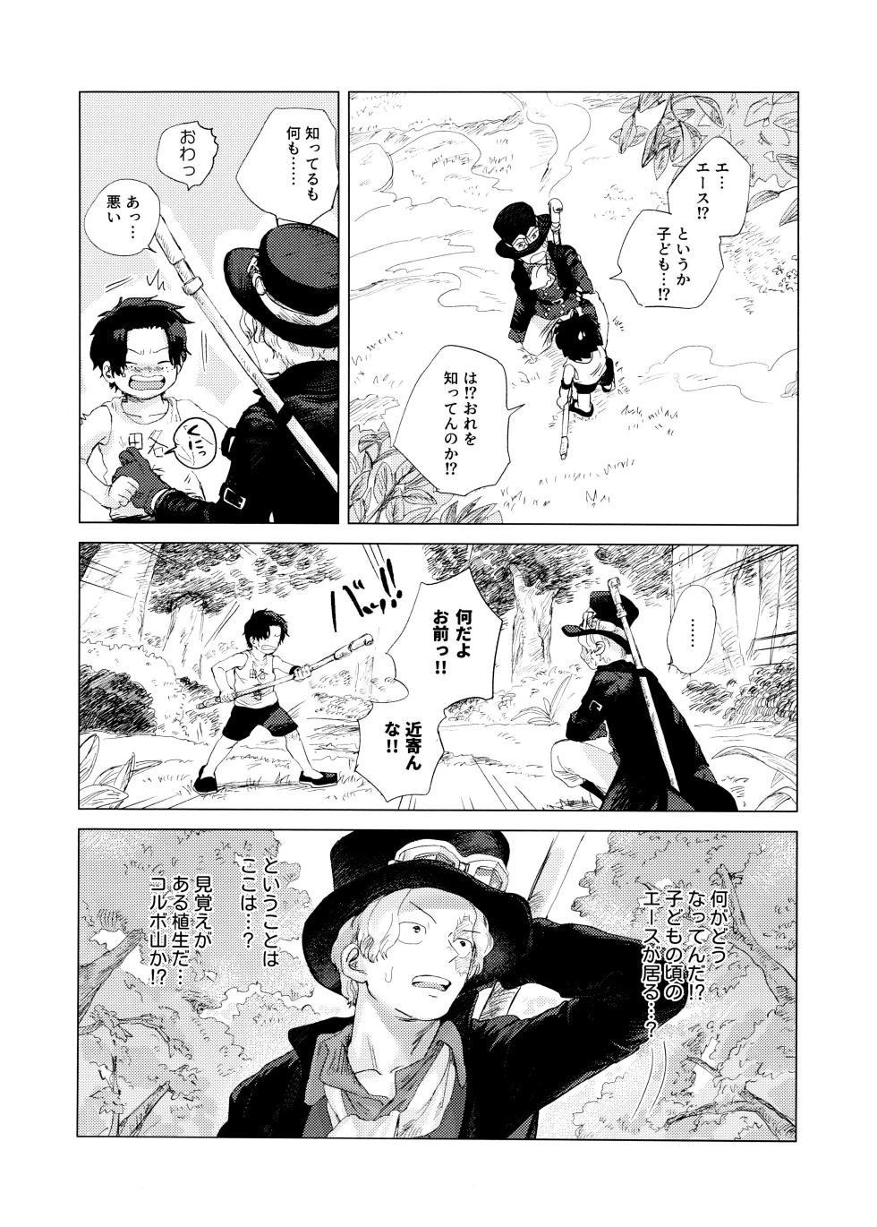 [Hamachi Rinkai Koen (Taihe-yo)] Ore to Shoubu Shiyou Ze? (ONE PIECE) - Page 19
