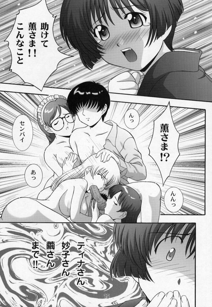 (C63) [Studio Wallaby (Takana Yu-ki)] Secret File Next 5 Rasen Mekyuu (Ai Yori Aoshi) - Page 15