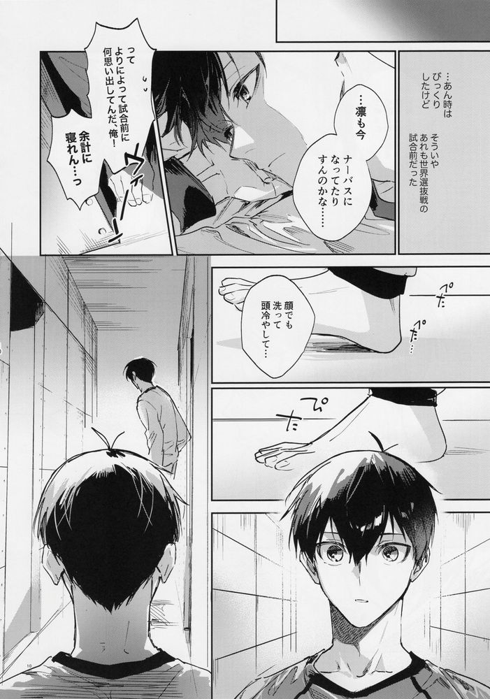(Chou Seishun Egoism 2023 Natsu) [Bomber Tarou (Bomber Tarou)] DISTORTION (Blue Lock) - Page 9