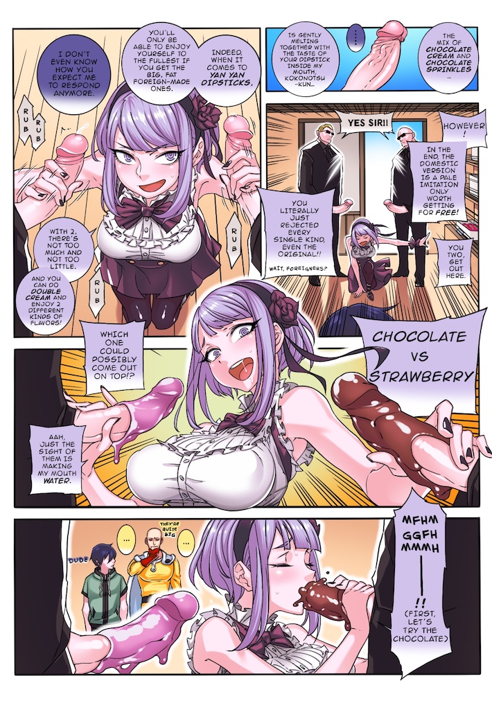 (C89) [★F (Hirame)] So○○ Sensou (Dagashi Kashi) [English] - {Darknight} (Colored by NoBoDy11) - Page 7