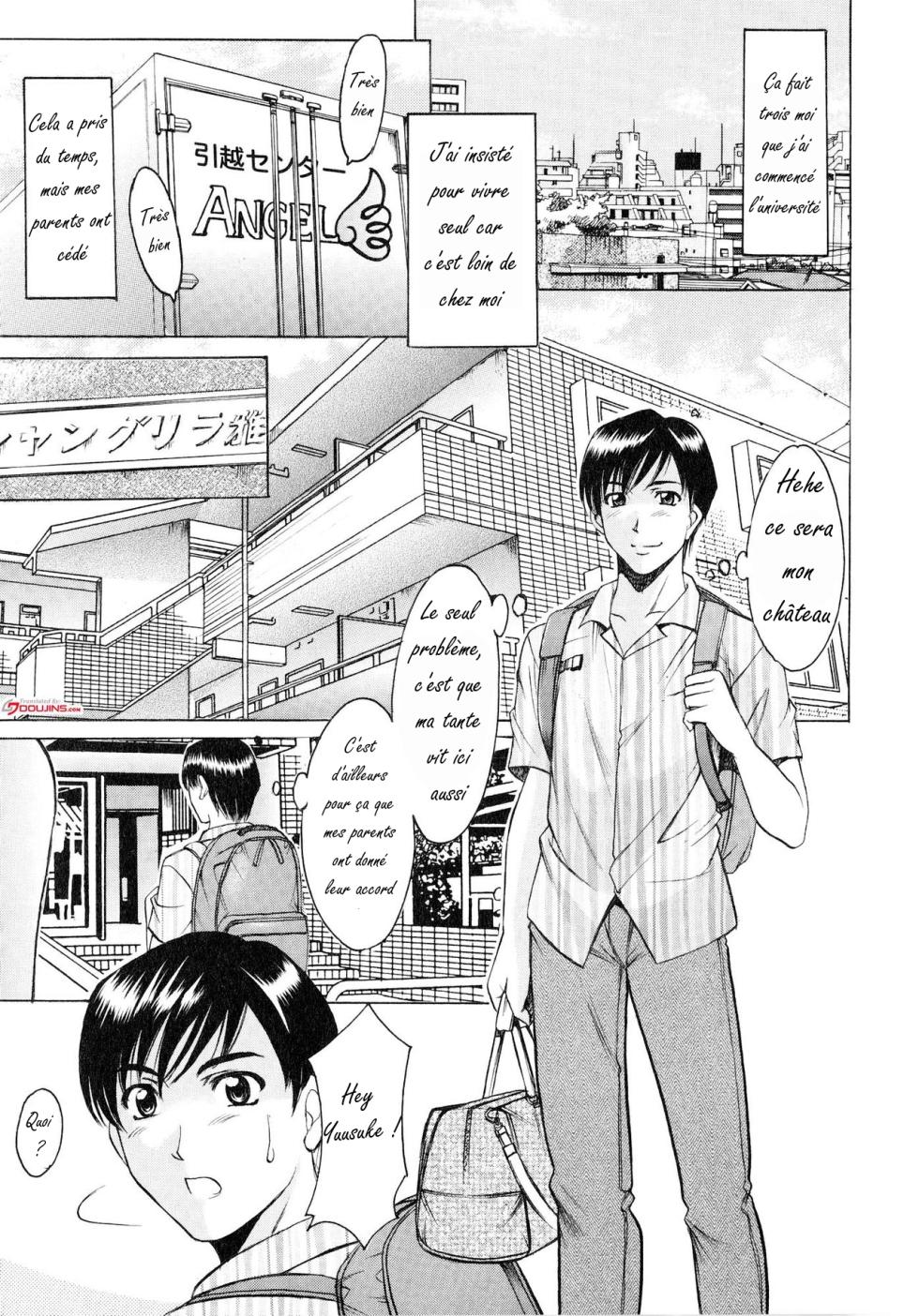 [Hoshino Ryuichi] Yuuwaku no Toshiue Apartment (ongoing) [French] - Page 3