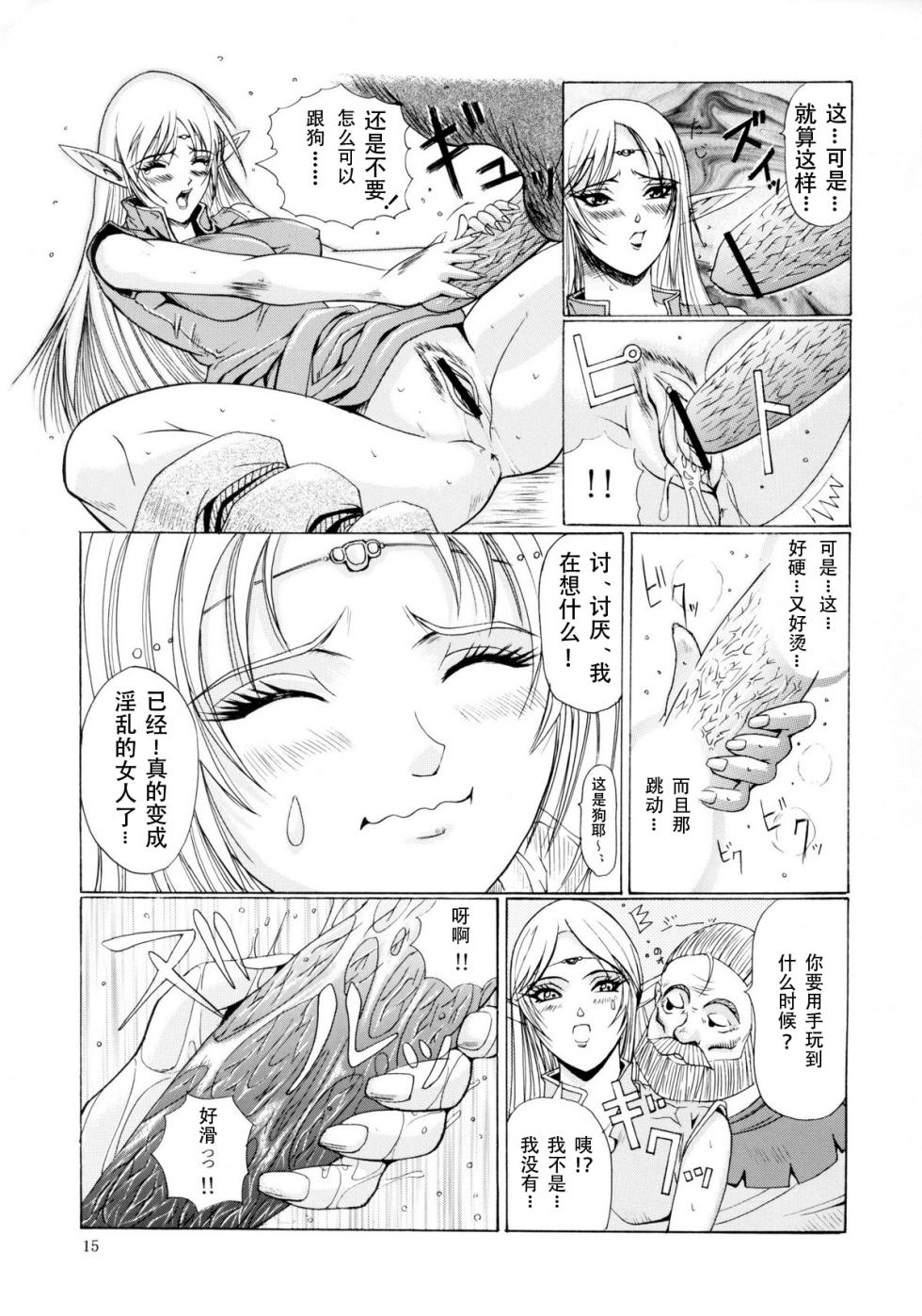 [LUCRETiA (Hiichan)] Ken-Jyuu 3 Sonnet - La Danse de la Fee (Record of Lodoss War) (chinese) - Page 14