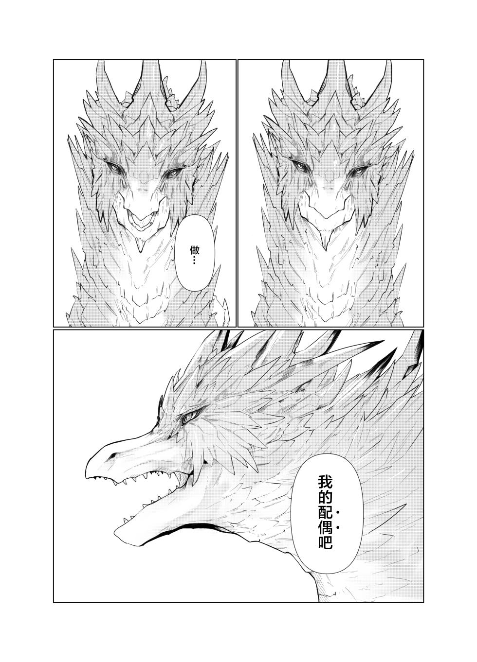 [Nama yori Kurokoge (Ibuki Shione)] Tamayura | 玉響 (Monster Hunter) [Chinese] [ZX个人汉化] [Digital] - Page 18