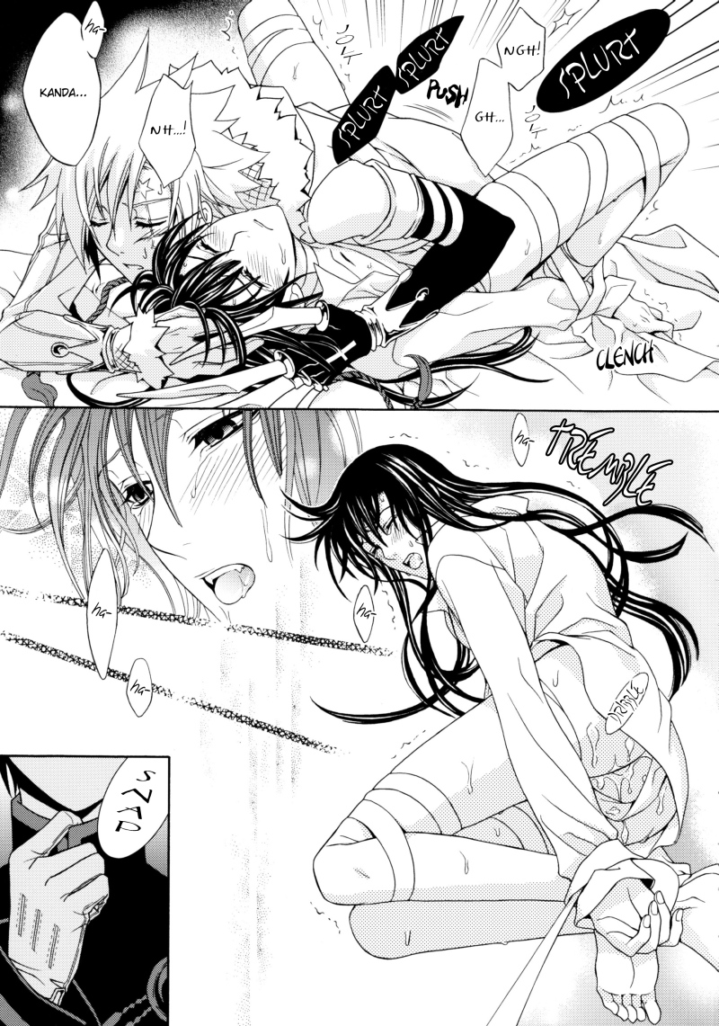 (C75) [Higashimikuni-kamen (Saitoh Maho, Kinui Tohko)] Seishokusha no Hinkaku | The dignity of the clergyman (D.Gray-man) [English] - Page 16