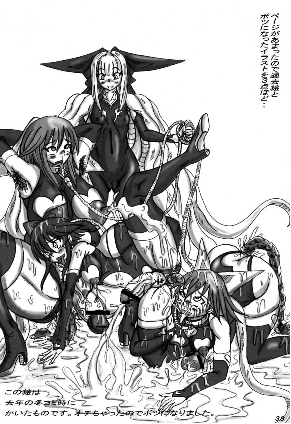 [NAMANECOTEI (chan shin han)] Hentai Mahou Shoujo Ai (Mahou Shoujo Ai) - Page 37