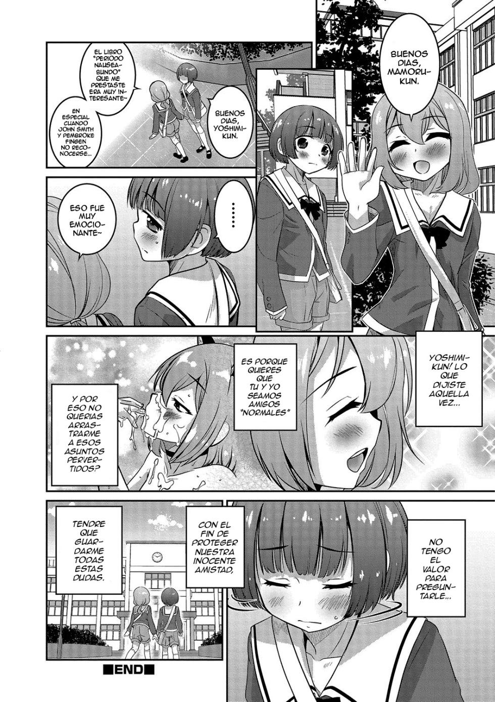 [Hanamaki Kaeru] Boku dake ga Shiranai Dekigoto. | The Things I Don't Know. (Otokonoko HEAVEN Vol. 26) [Spanish] [Elmoedela8] [Digital] - Page 16