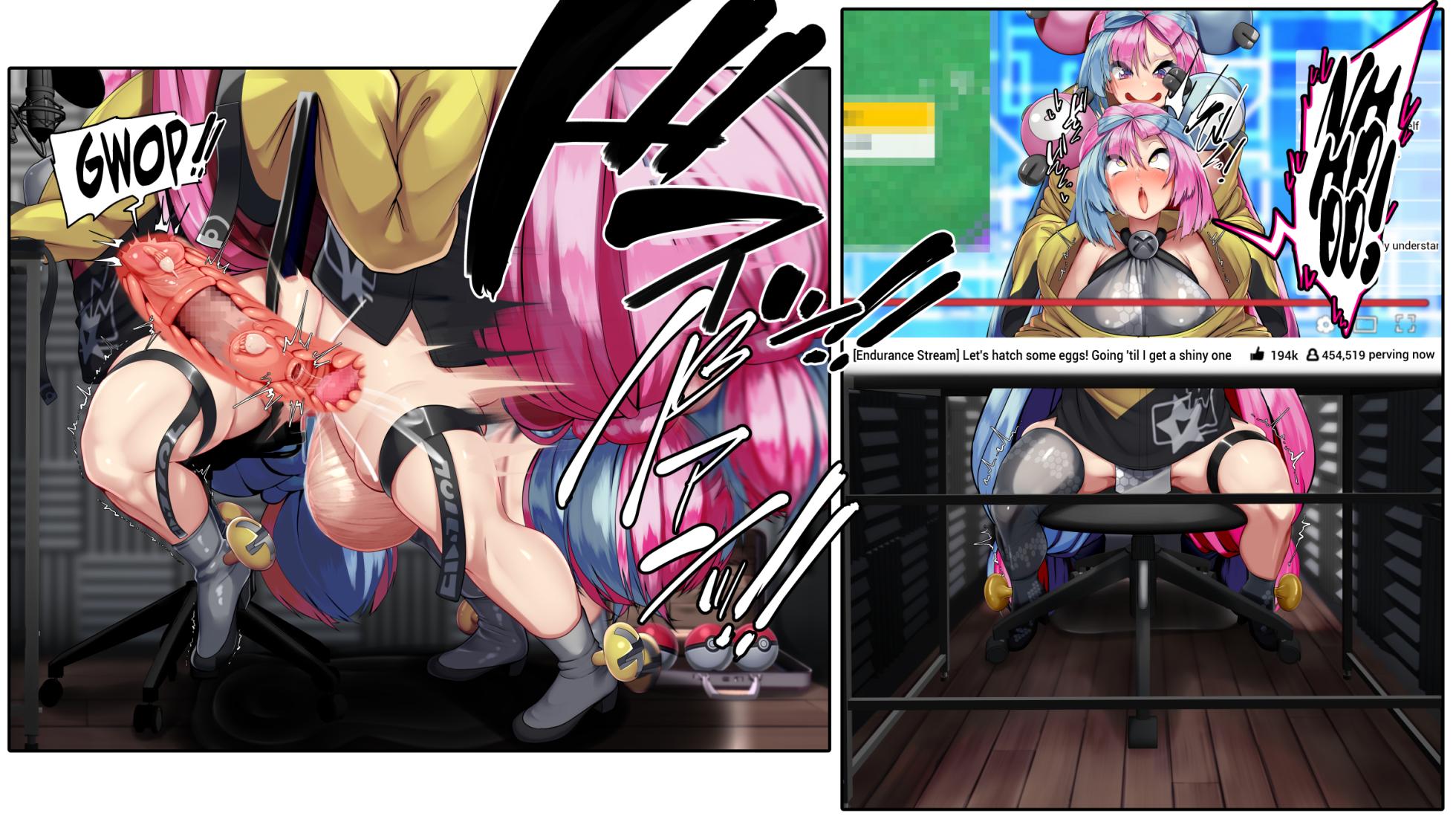 [Kawahagitei] Nanjamo no Botebaraive Nanjamo VS Metamonjamo (Pokémon Scarlet & Violet) [English] - Page 36