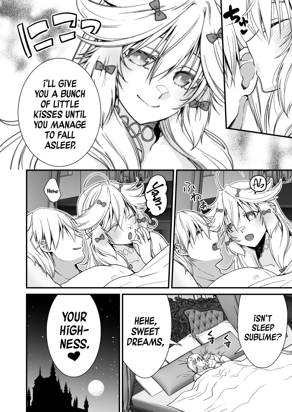 [Whisp (Ariichi Kyuu)] Nemuri Hime no, Mucchimuchi na Karada de Shasei no Osewa shite Morau | Let A Sleeping Princess Care For Your Ejaculation Needs With Her Voluptuous Body [English] [A Cool Person] [Digital] - Page 34