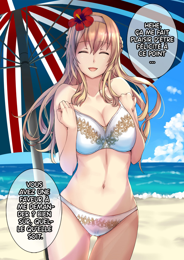 [Koolknights] Warspite-sama to Beach! (Kantai Collection -KanColle-) [French] [CladeskoScantrad] - Page 2