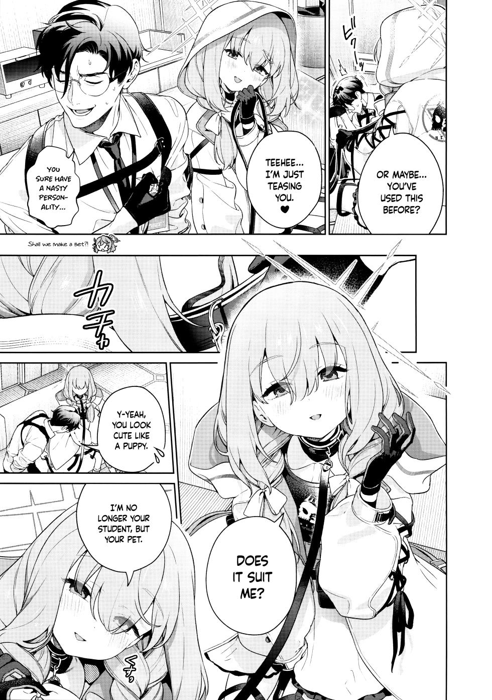 (C103) [Ozitan Yasan (Mameojitan)] Oshiete, Sensei | Teach Me, Sensei (Blue Archive) [English] [Douzo Lad Translations] - Page 10