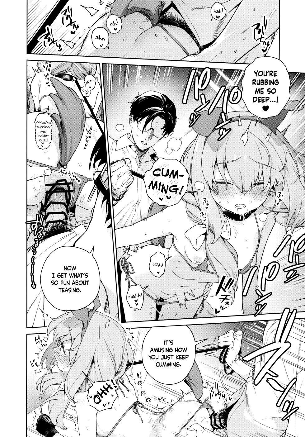 (C103) [Ozitan Yasan (Mameojitan)] Oshiete, Sensei | Teach Me, Sensei (Blue Archive) [English] [Douzo Lad Translations] - Page 27