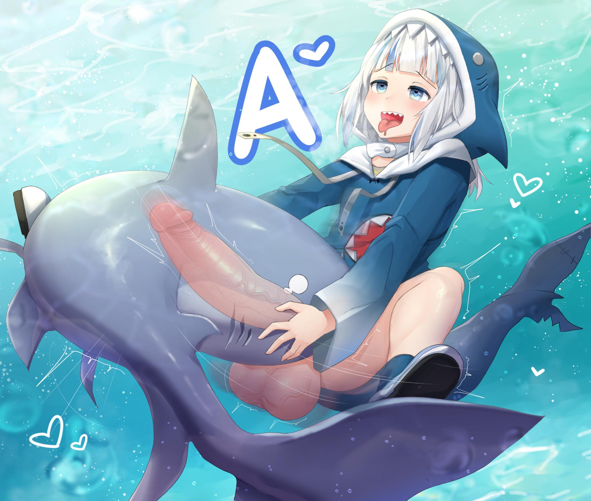 [Sinensian] Gura x Shark (Hololive) - Page 1