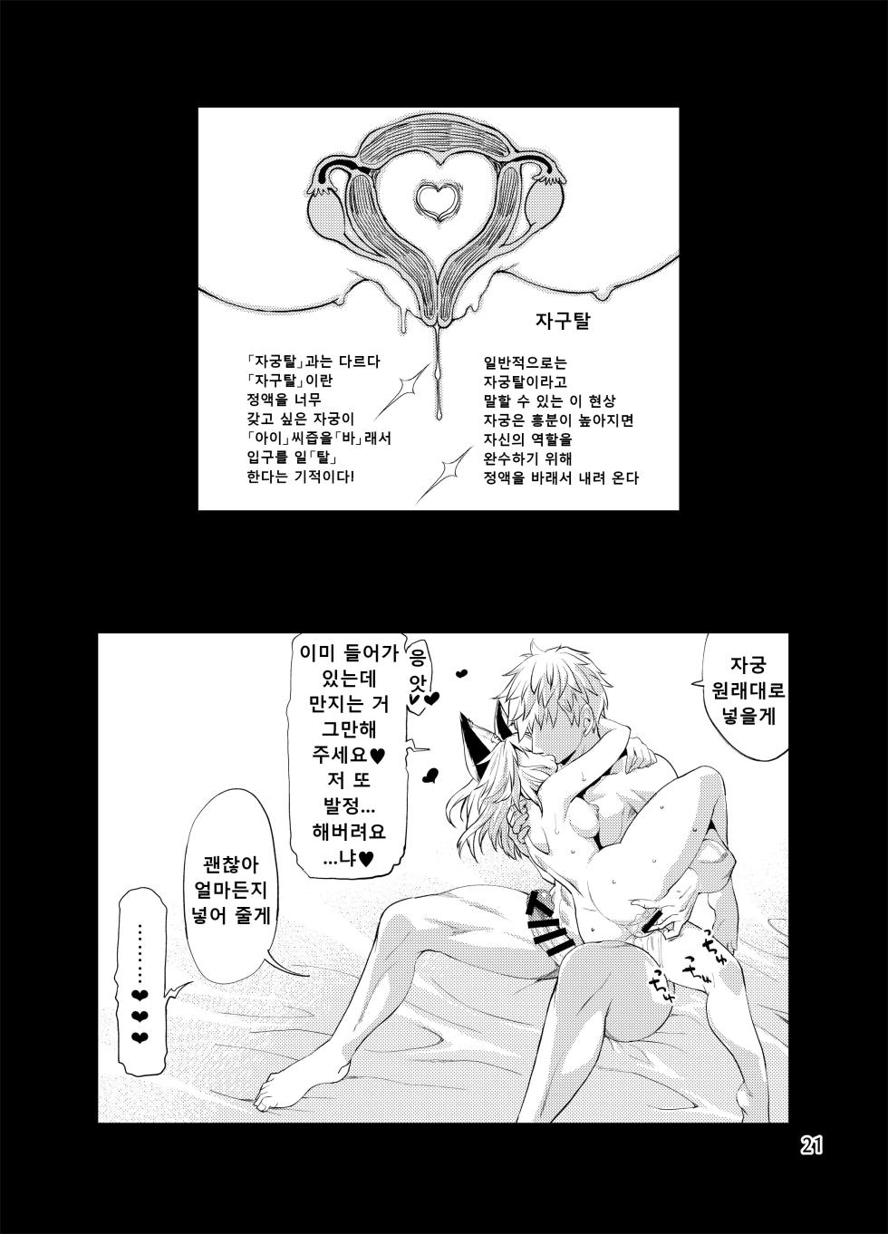 [Albatross (Nikusyo)] Sen no Moebukuro | 센의 모래자루 (Granblue Fantasy) [Korean] [Digital] - Page 20