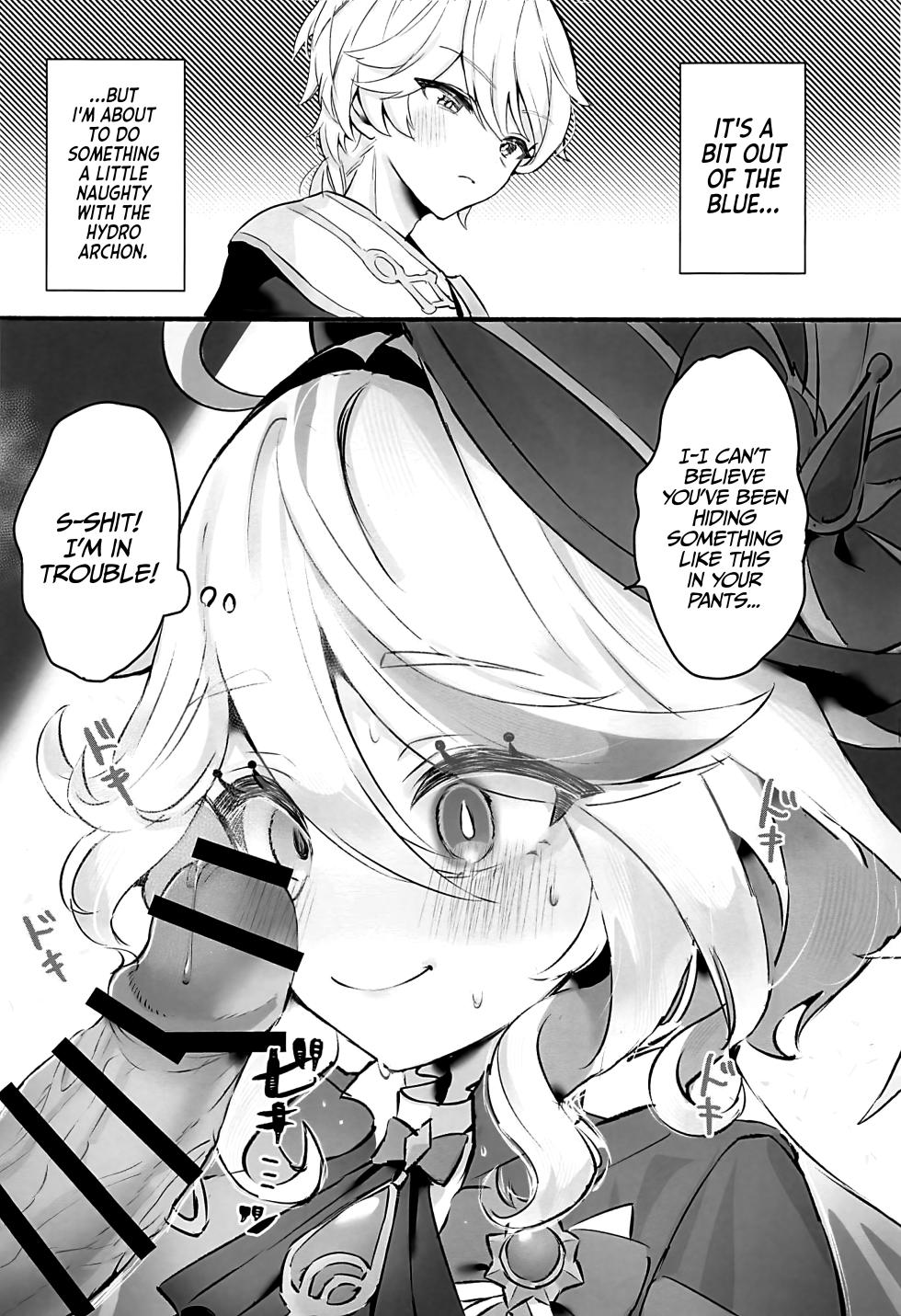 (C103) [GlowMercury (Sukoyakagumi)] Kimi no Guroshi de Kanpai | Cheers With Her Glass (Genshin Impact) [English] [LunaticSeibah] - Page 2