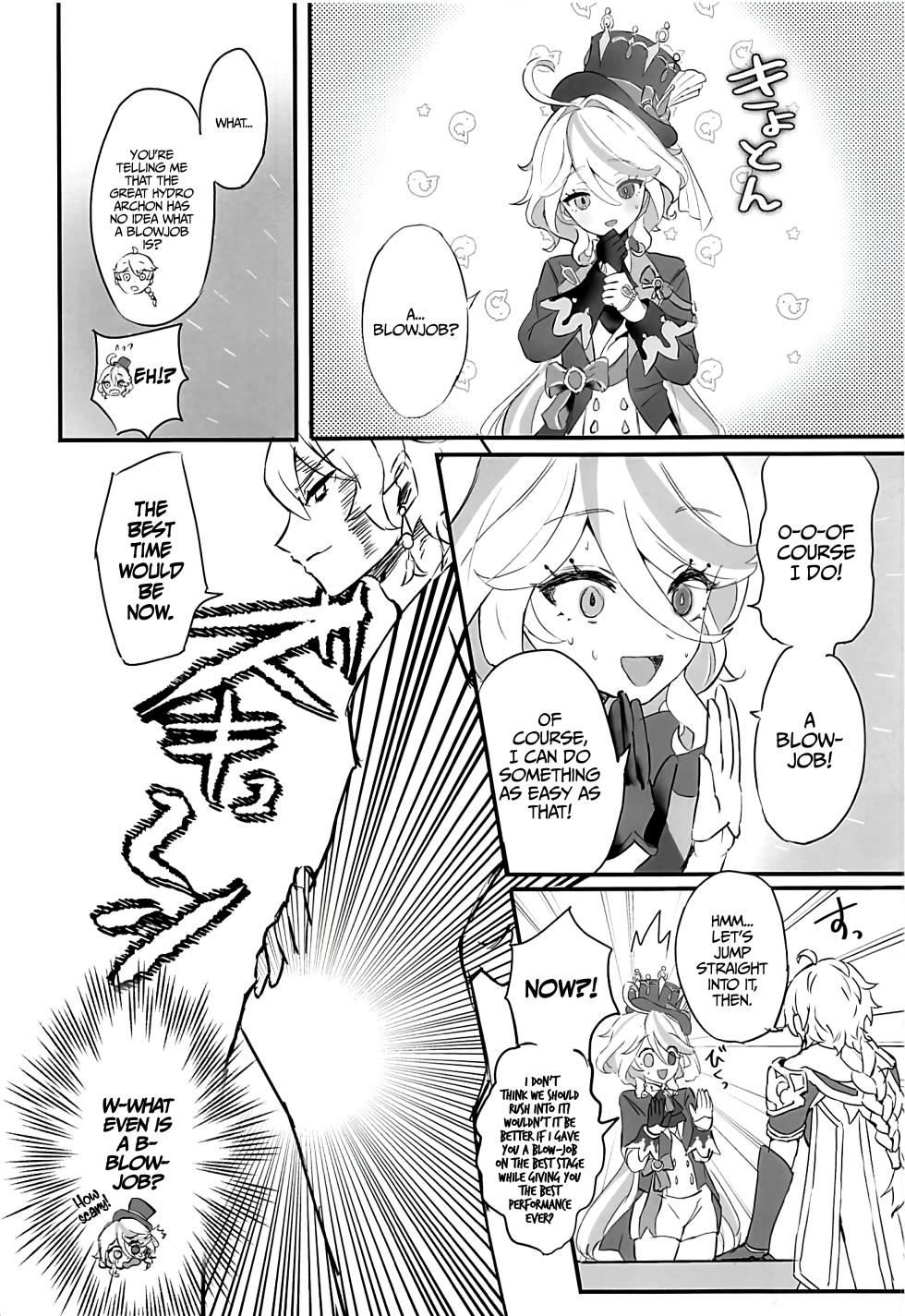 (C103) [GlowMercury (Sukoyakagumi)] Kimi no Guroshi de Kanpai | Cheers With Her Glass (Genshin Impact) [English] [LunaticSeibah] - Page 5