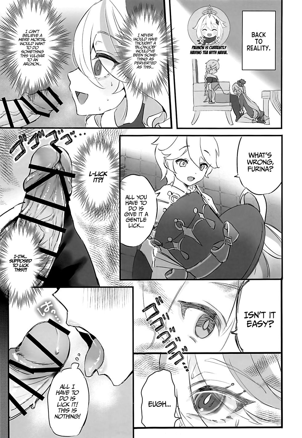(C103) [GlowMercury (Sukoyakagumi)] Kimi no Guroshi de Kanpai | Cheers With Her Glass (Genshin Impact) [English] [LunaticSeibah] - Page 6