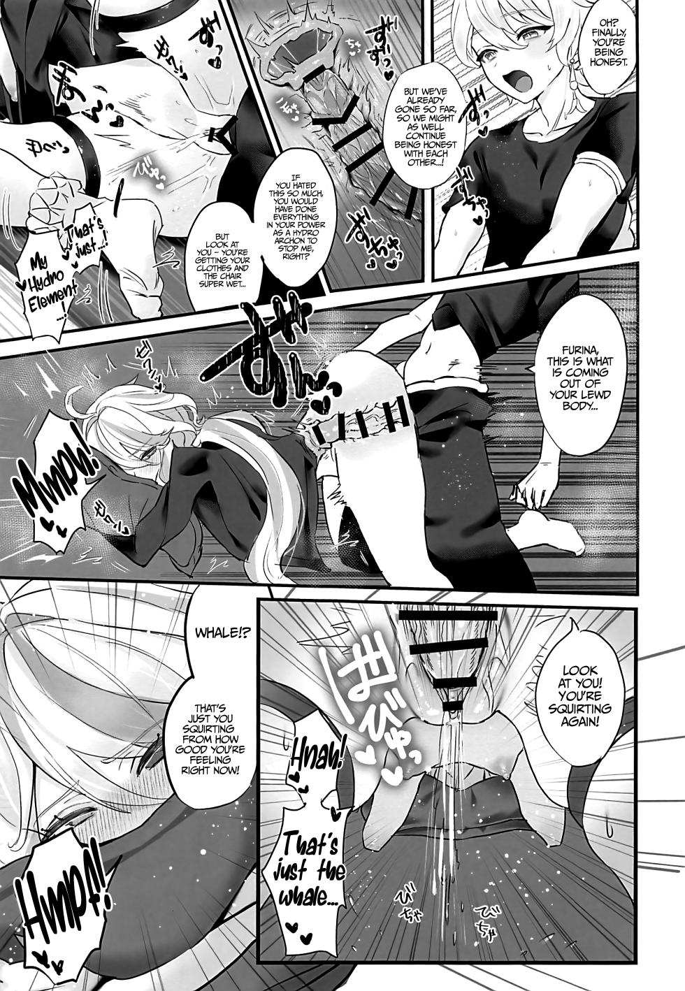 (C103) [GlowMercury (Sukoyakagumi)] Kimi no Guroshi de Kanpai | Cheers With Her Glass (Genshin Impact) [English] [LunaticSeibah] - Page 16