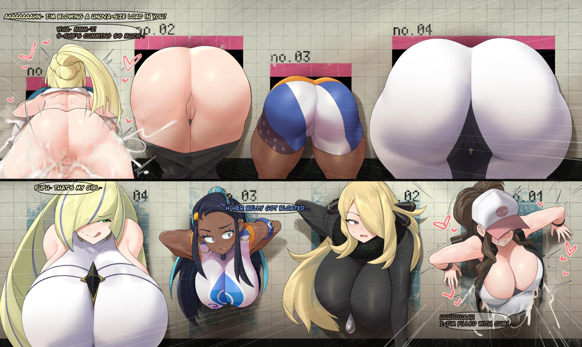 [SinenSian] Pokegirls stuck in a Wall 2 (Pokemon) - Page 3