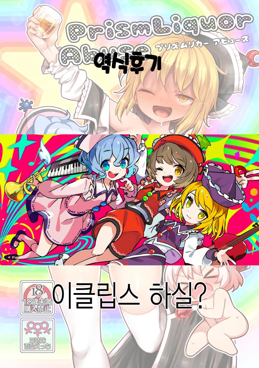 [Unmei no Ikasumi (Harusame)] PrismLiquor Abuse | 프리즘리쿼 어뷰즈 (Touhou Project) [Korean] [Hikari no Kaze] [Digital] - Page 27