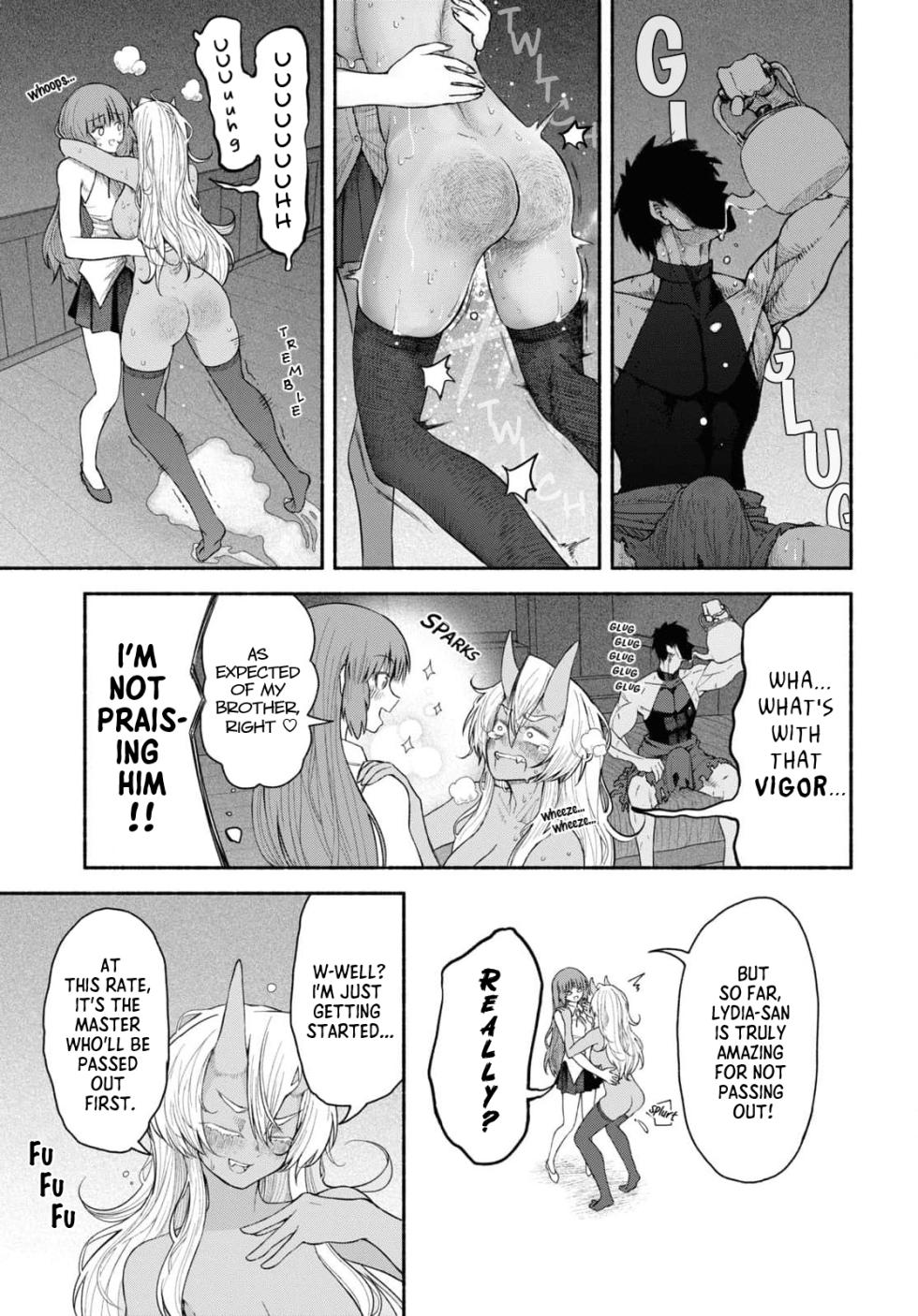 [Kyuuri] Yuusha-sama no Kahanshin Jijo | Hero's Lower Body Situation (CHEATxSEX Anthology Comic) [English] [BBts] - Page 13