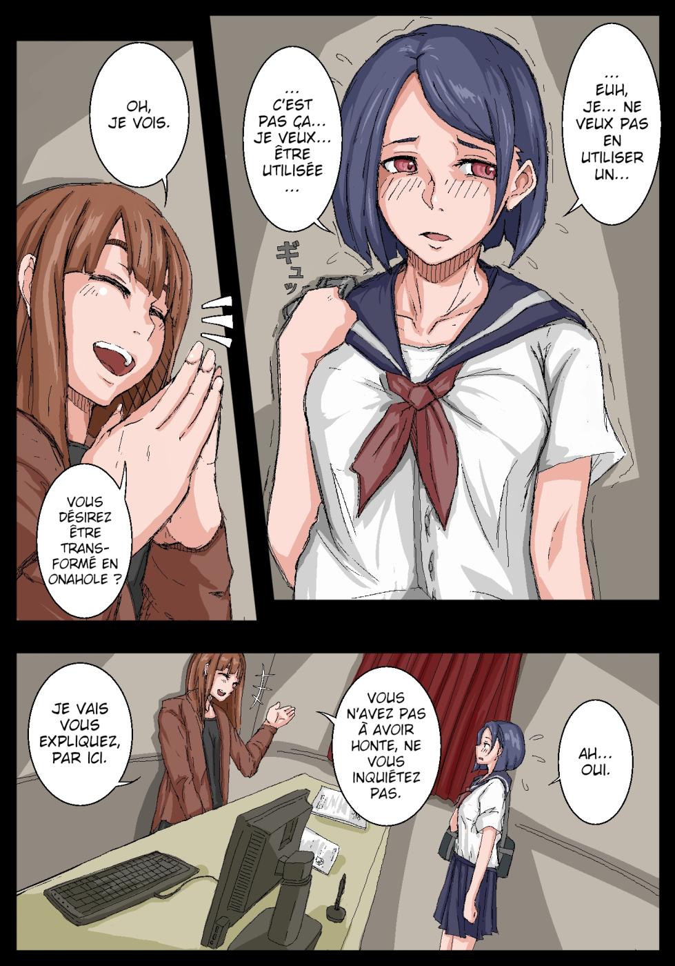 [Ikesuga Yuuna] Onahole Senpai. [French] [Neriade] - Page 6