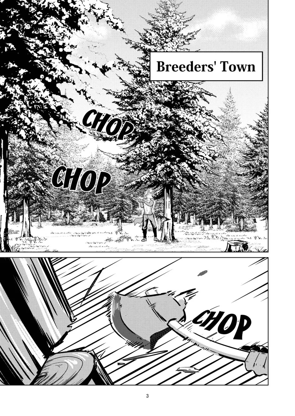 (Kemoket 14) [Zerozero (Uro)] Breeders' Town [English] {Iwanko} - Page 3