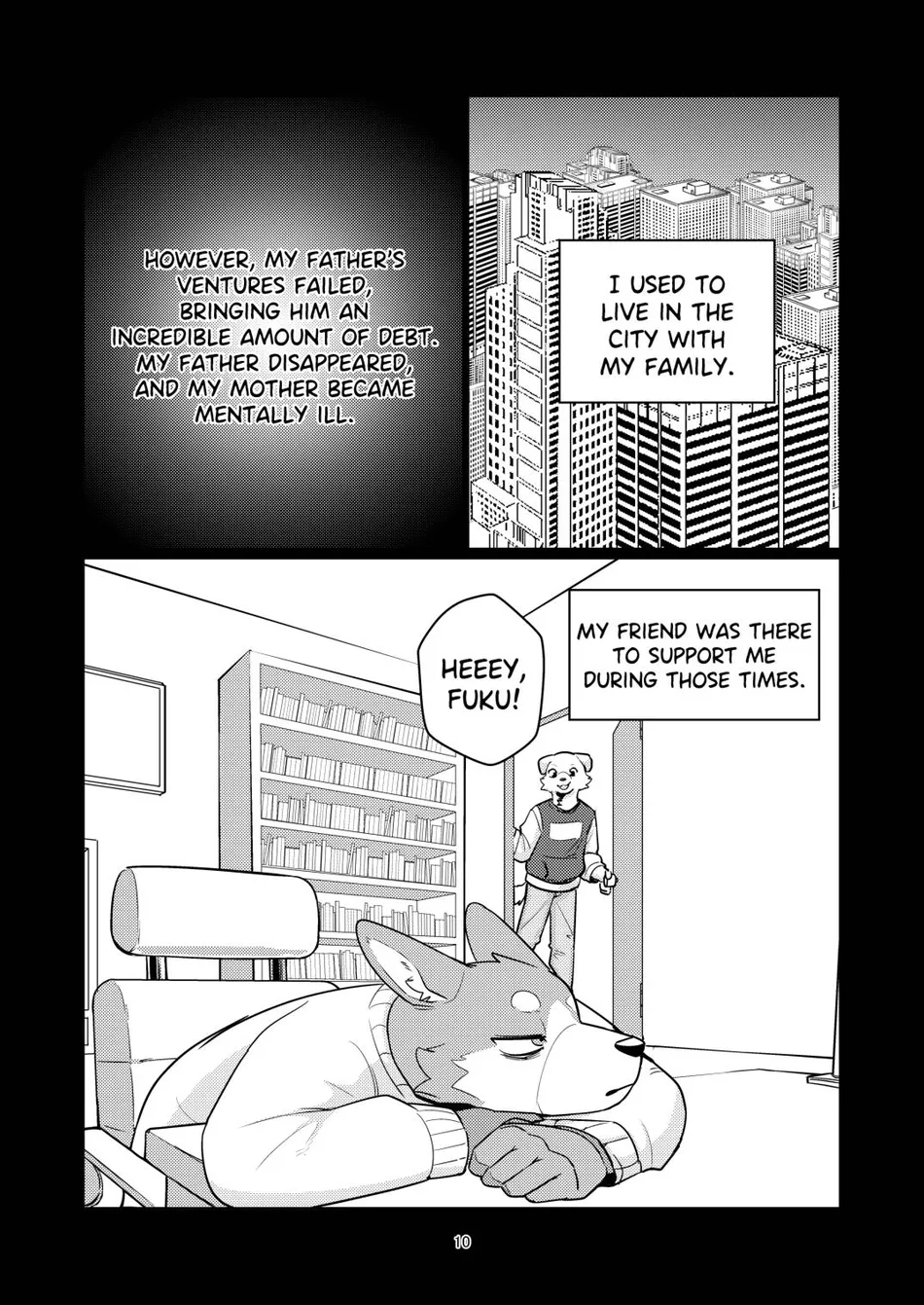 (Kemoket 14) [Zerozero (Uro)] Breeders' Town [English] {Iwanko} - Page 10